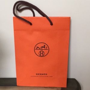 Authentic Hermes gift bag